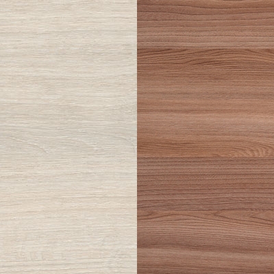 Расцветка Дерево: Дуб Шамони светлый (124)/Ясень Шимо Темный