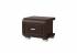 Тумба Orma Soft 3, цвет: Экокожа Коричневый