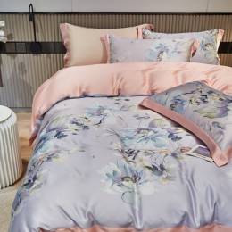 Комплект постельного белья из тенселя Абрикосовый