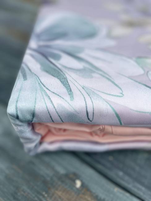 Комплект постельного белья из тенселя Абрикосовый