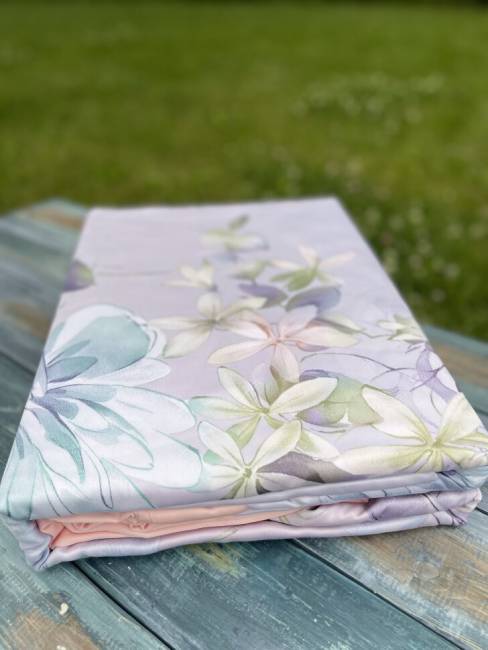 Комплект постельного белья из тенселя Абрикосовый