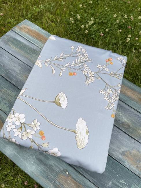 Комплект постельного белья из тенселя Серый 