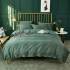 Комплект постельного белья из хлопка Зеленый