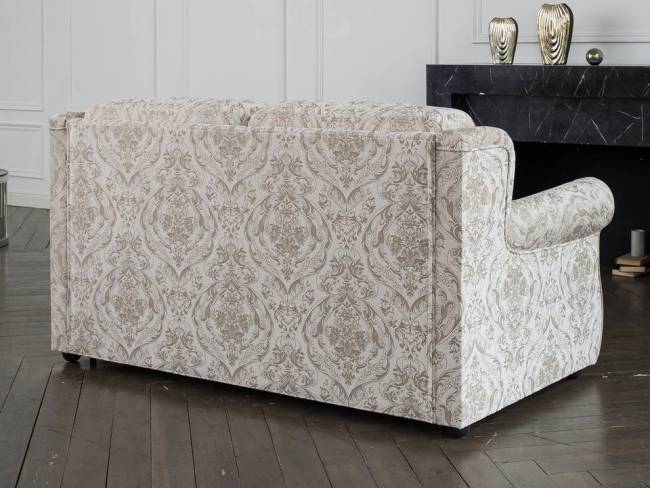 Диван Synergy Grace с механизмом и матрасом вид сзади Диван Synergy Grace с механизмом и матрасом вид сзади