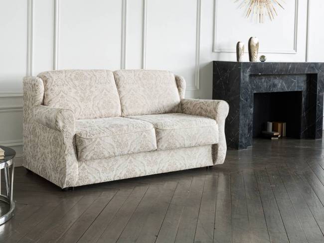 Диван Synergy Grace с механизмом и матрасом вид с боку Диван Synergy Grace с механизмом и матрасом вид с боку