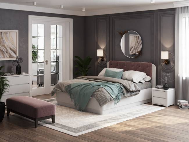 Кровать Wood Home 1 с подъемным механизмом