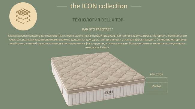 Матрас ICON Medium